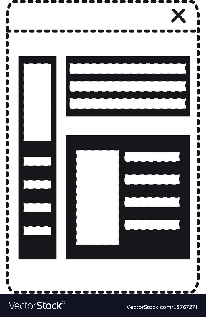 Web page interface icon
