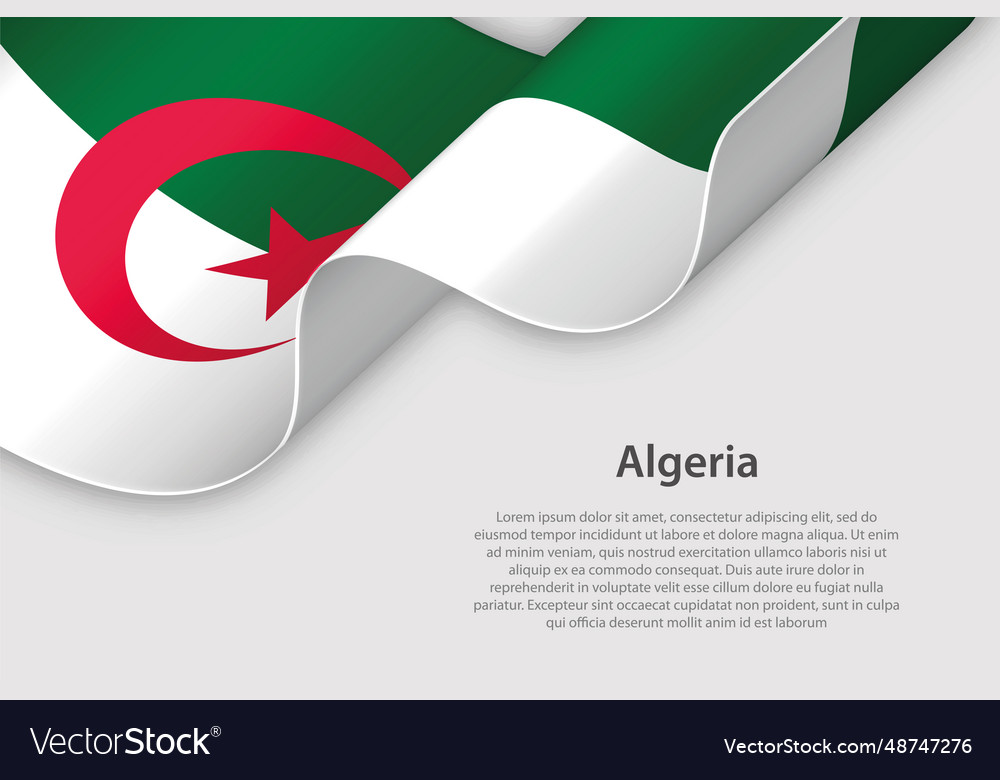 Algeria National Flag Ribbon