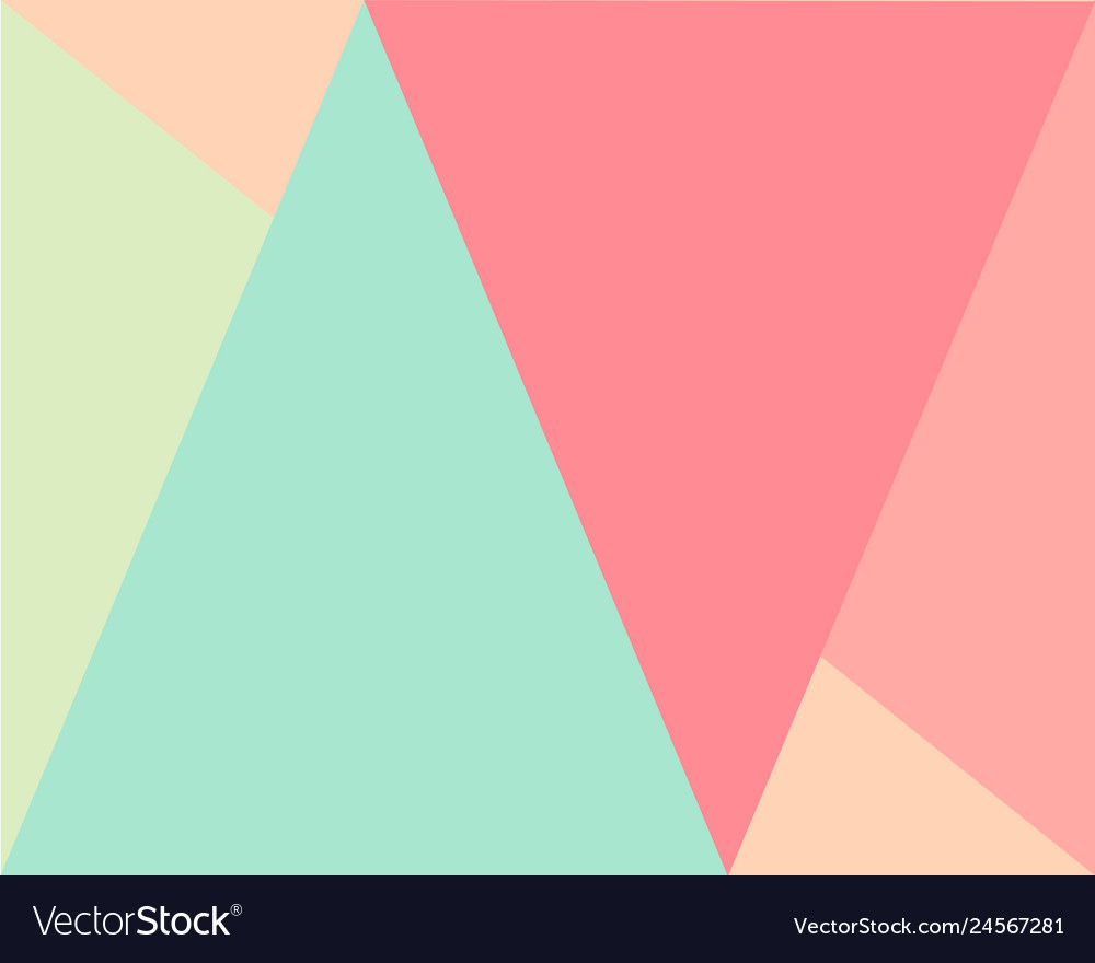 Abstract geometric background pattern light green vector image Abstract geometric background pattern light green