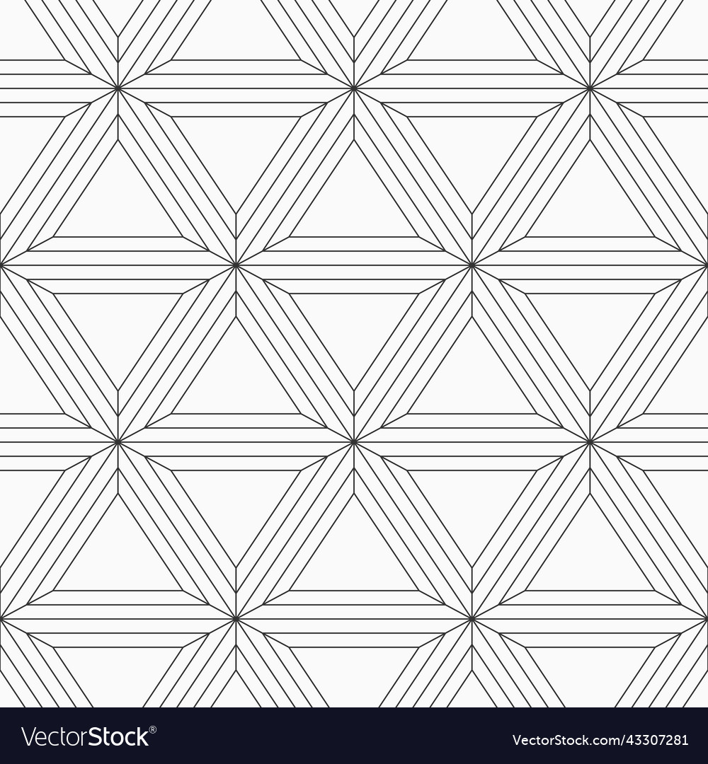Abstract geometric seamless pattern vector image Abstract geometric seamless pattern