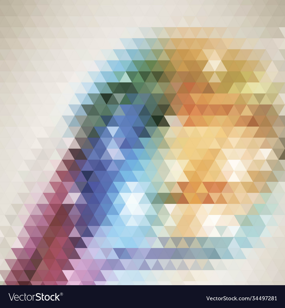 Dark multicolor gradient triangles texture vector image Dark multicolor gradient triangles texture