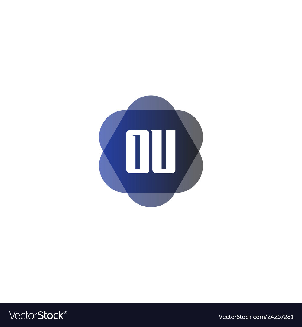 Initial letter logo ou template design