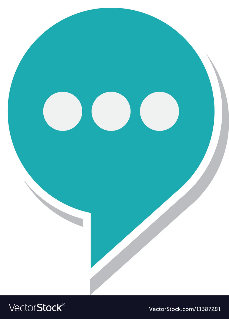 Speech Bubble Icon - Message