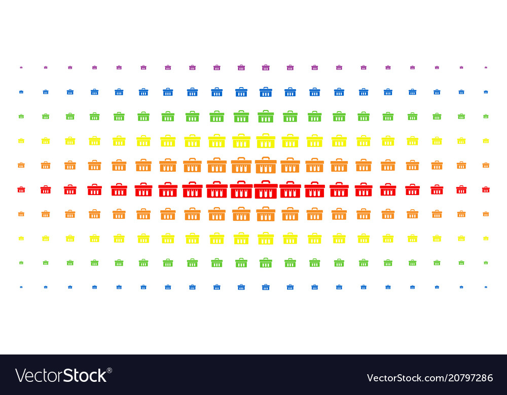 Analysis spectrum halftone array