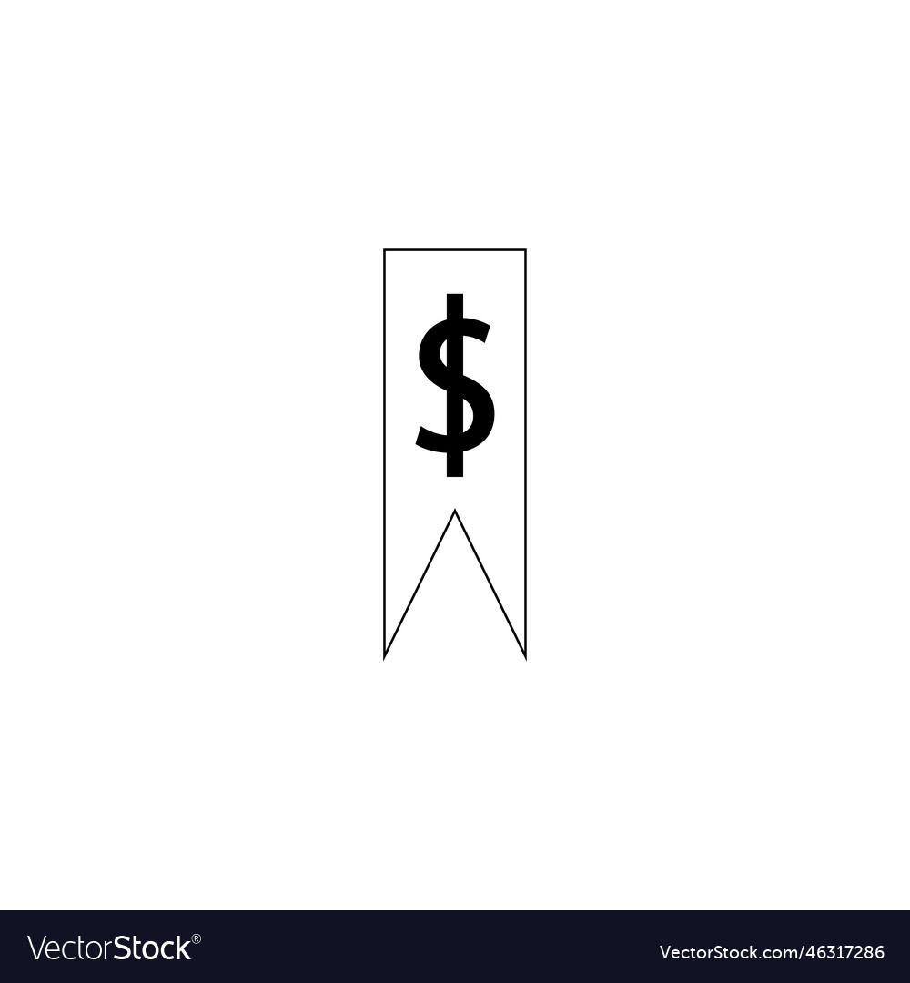 Currency logo down icon design