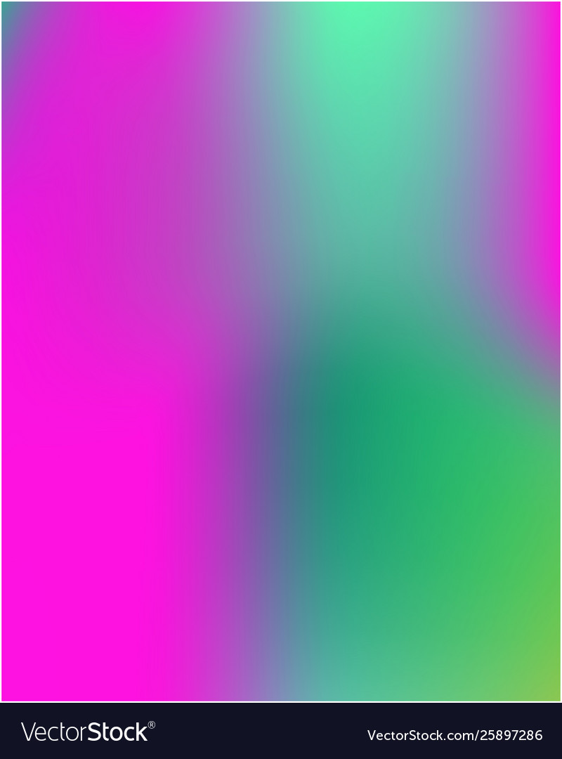 Gradient mesh painted in different colors
