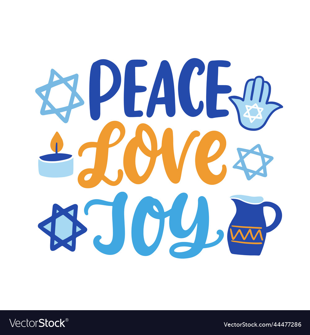 Happy hanukkah banner template design