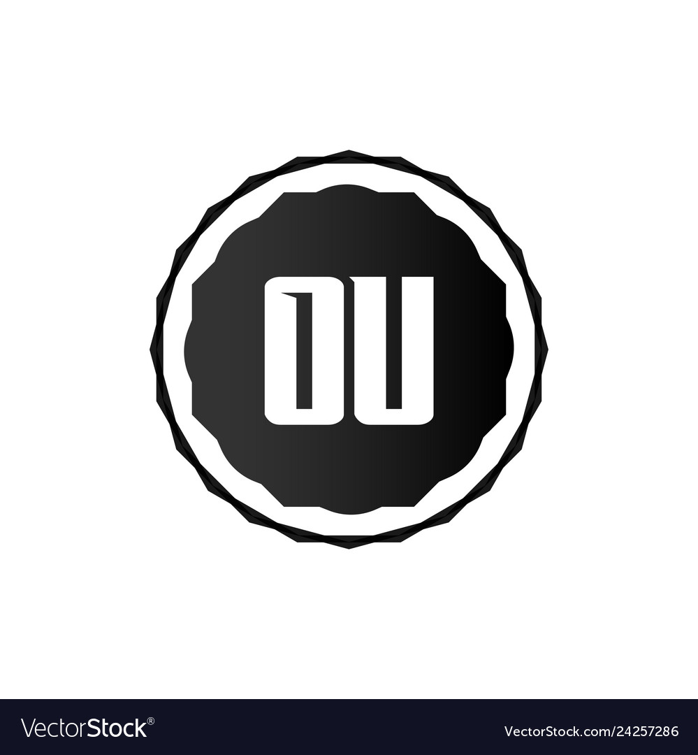 Initial letter logo ou template design