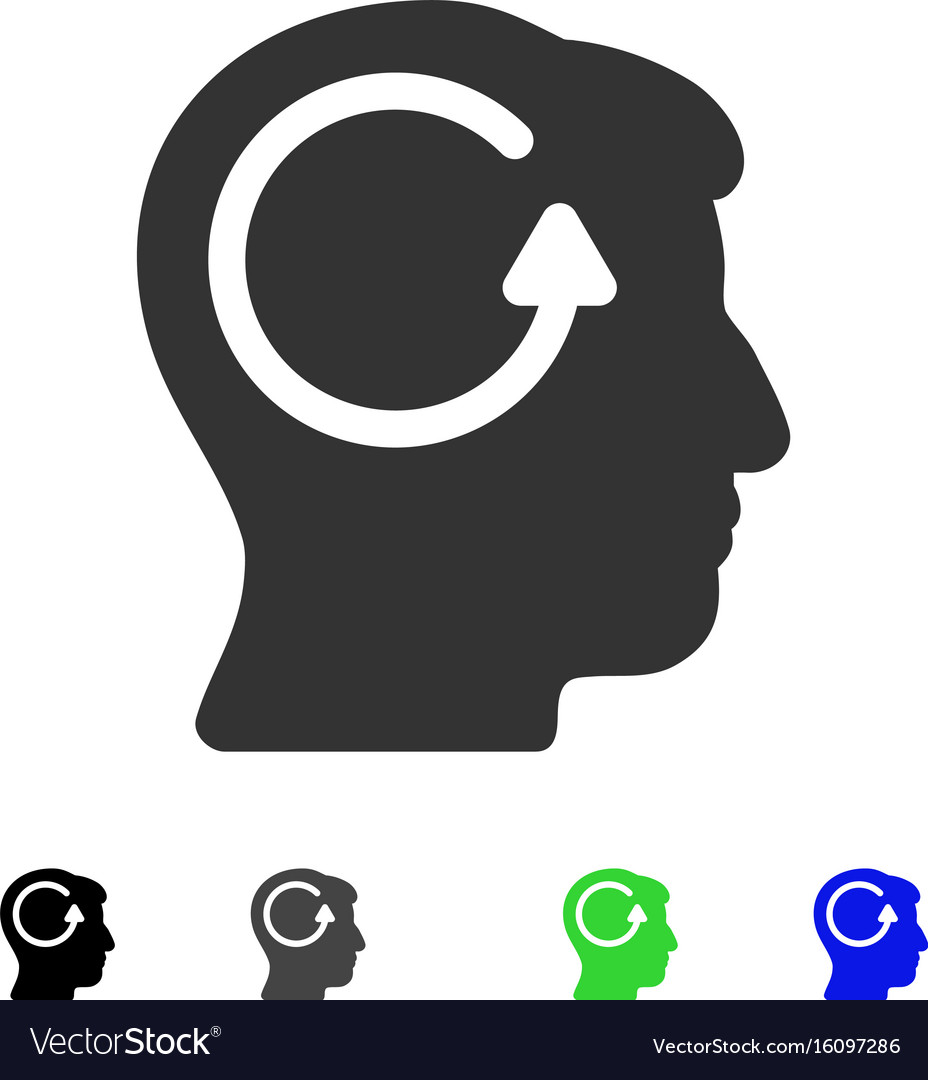Memory Refresh Head Icon