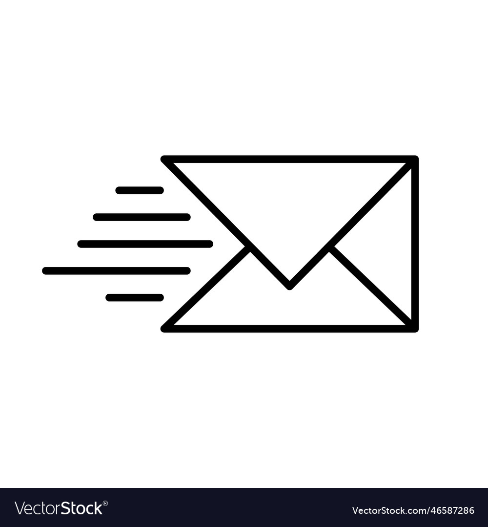 Send mail icon or delivery