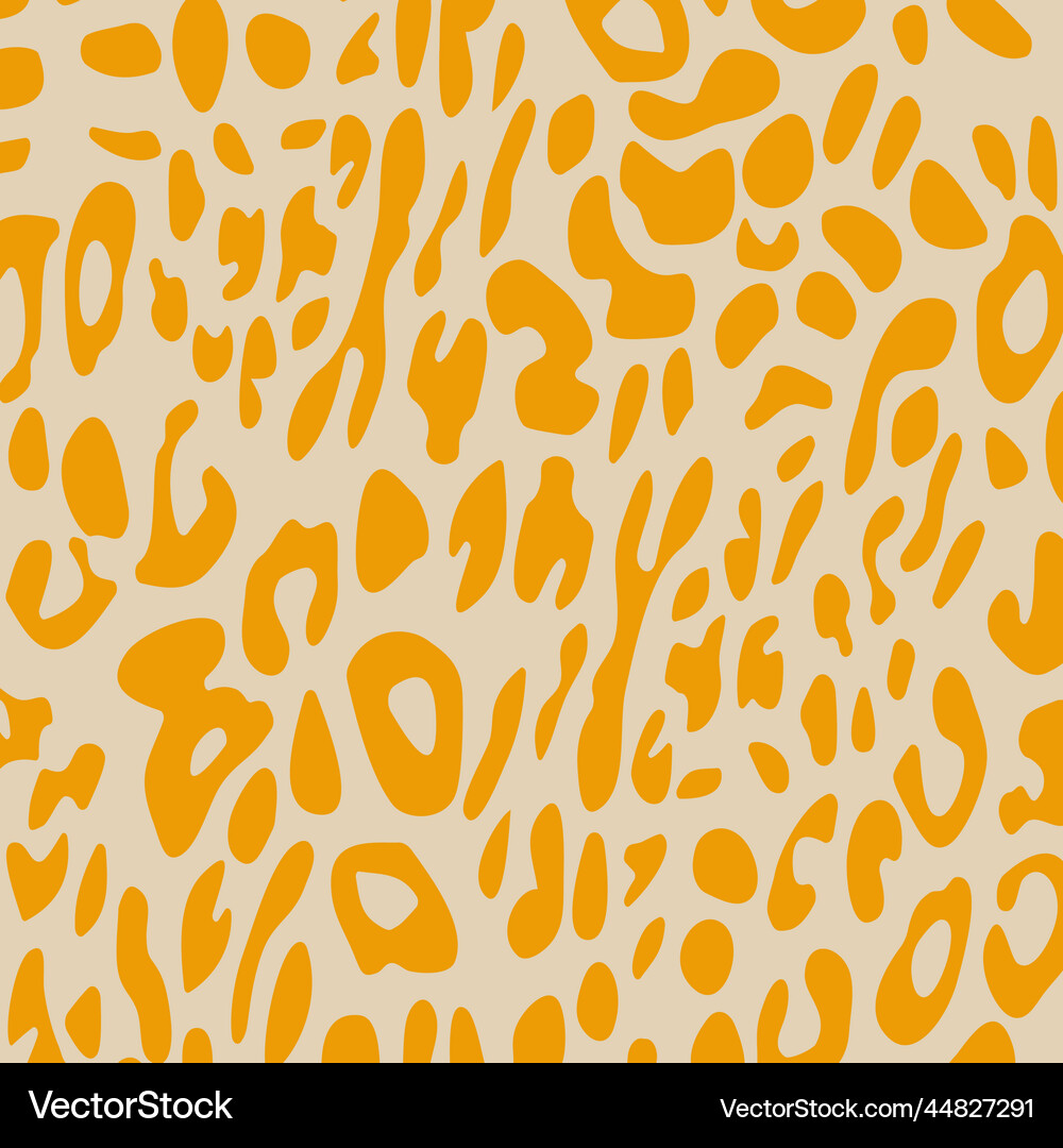 Abstract modern leopard seamless pattern animals Vector Image