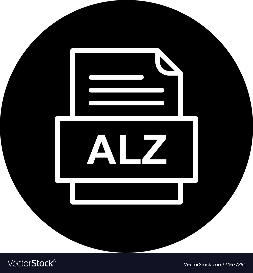 Alz file document icon