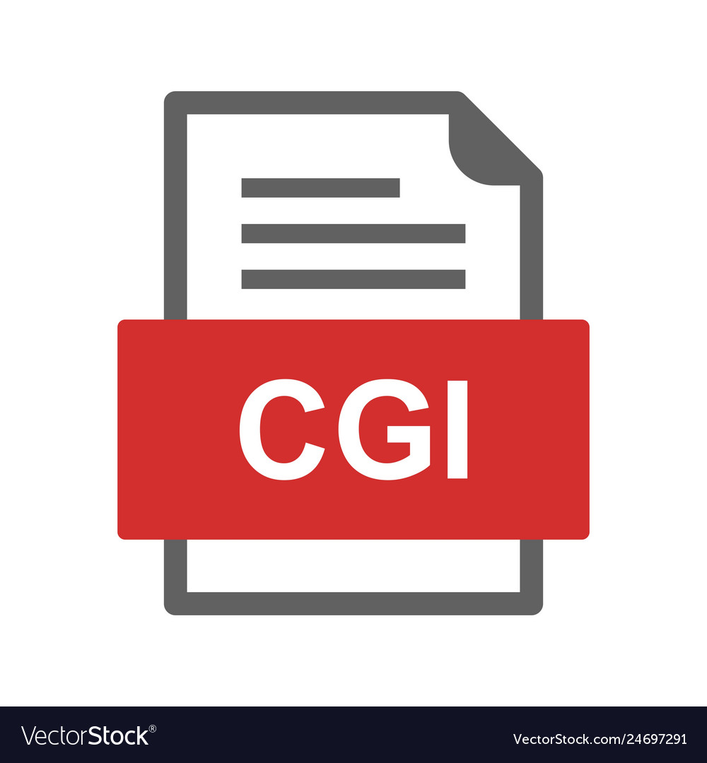 Cgi file document icon