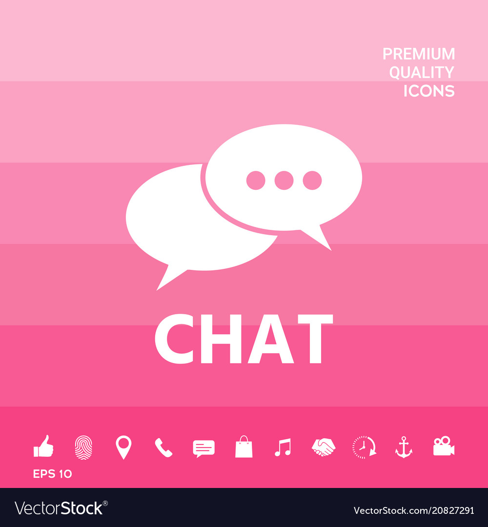 Chat button icon