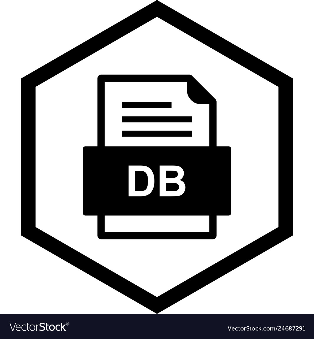 Db file document icon