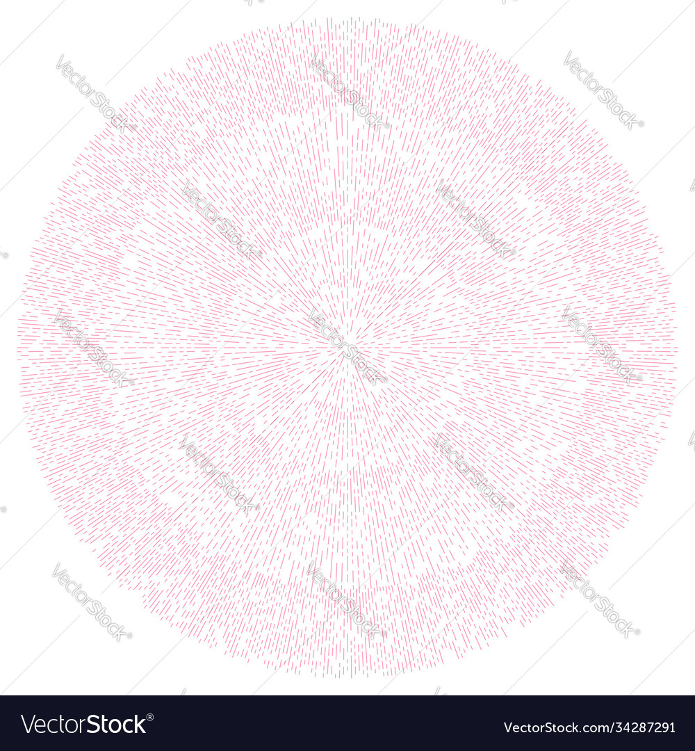 Radial radiating lines abstract burst element vector image Radial radiating lines abstract burst element