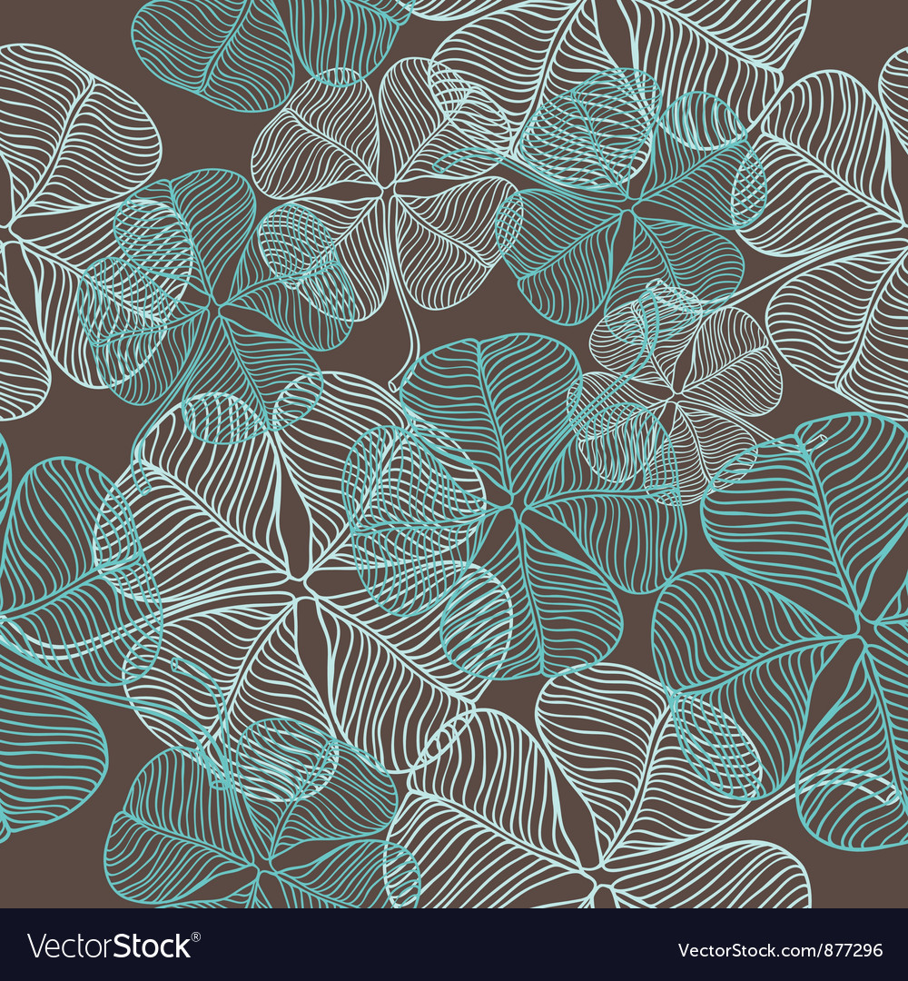 Abstract Clover Pattern