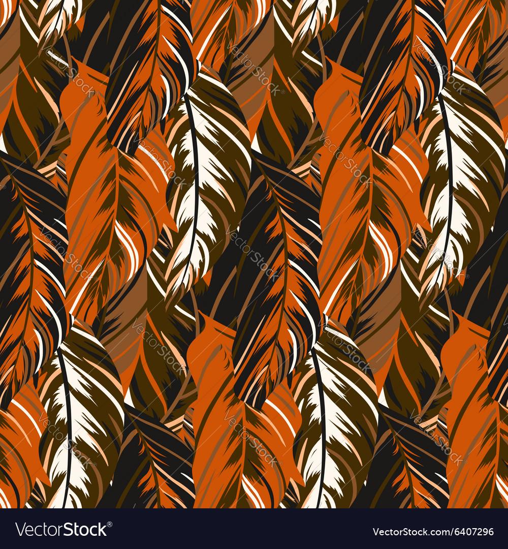 Abstract pattern inspired by tropical birds