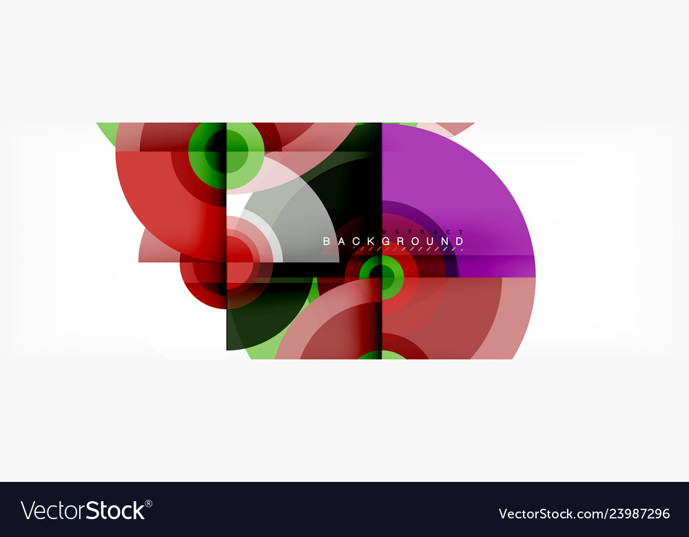 Circular abstract background Vector Image Circular abstract background