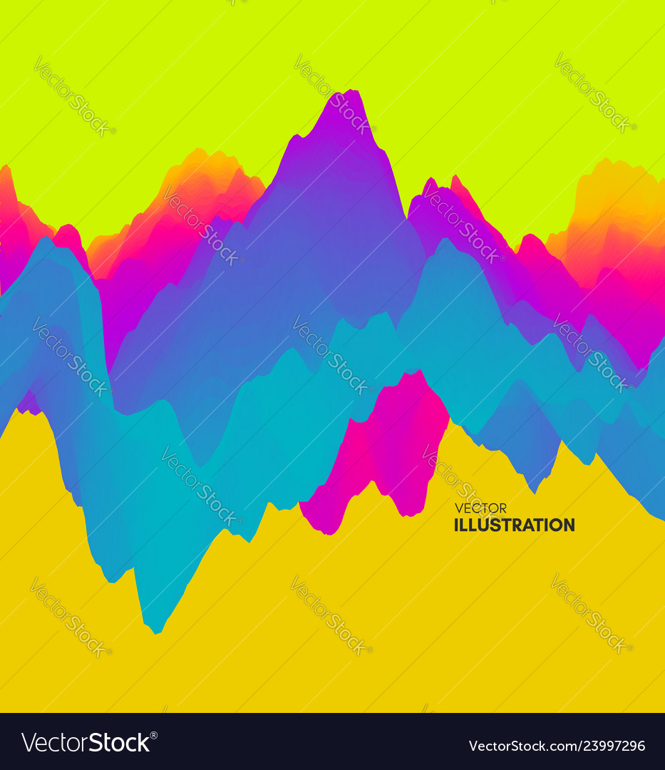 Colorful abstract background dynamic effect vector image Colorful abstract background dynamic effect