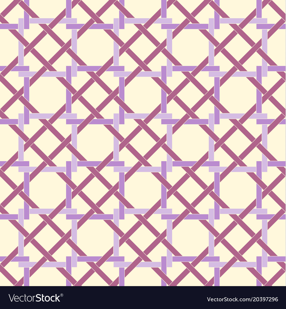 Geometric seamless pattern background with weave