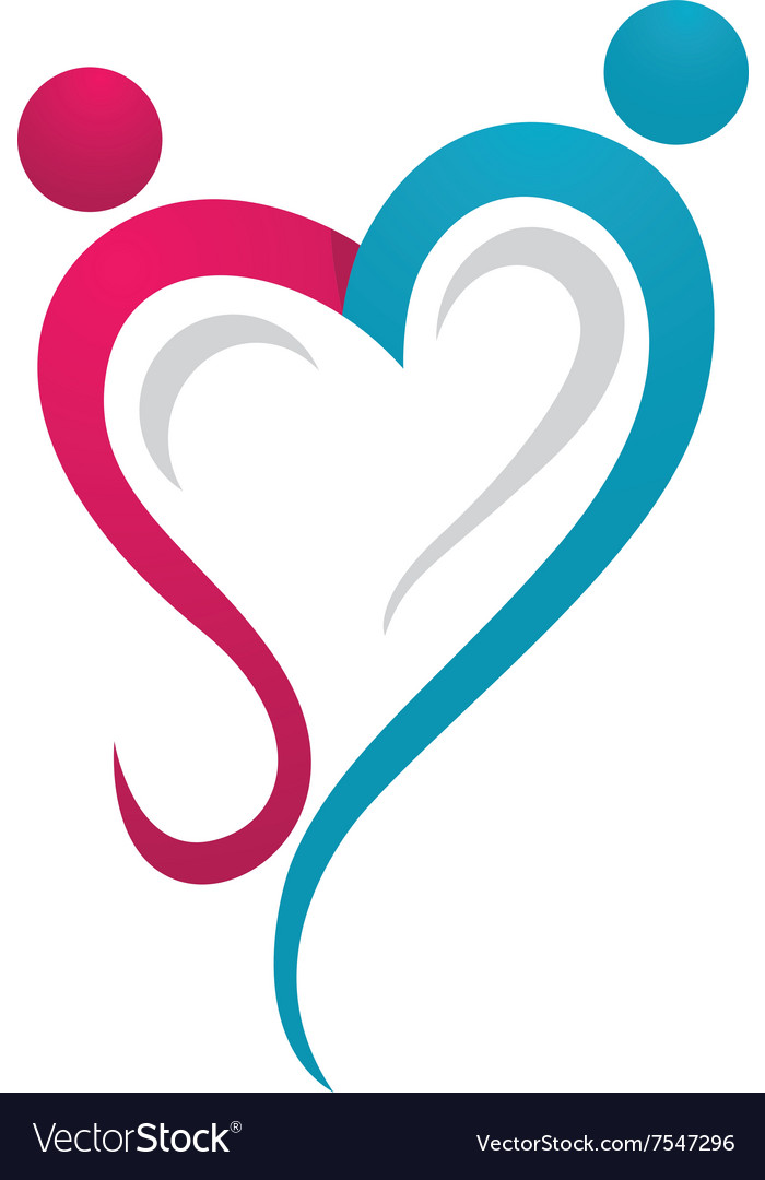 Heartfelt Couple Logo