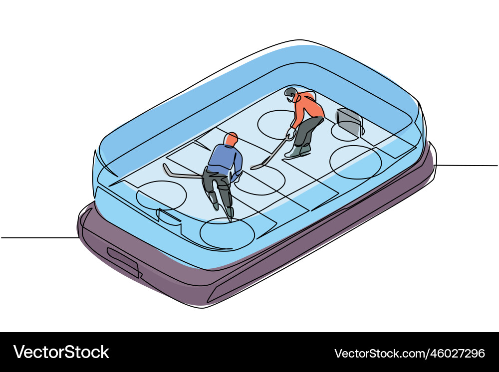 Hockey Rink Background Drawing
