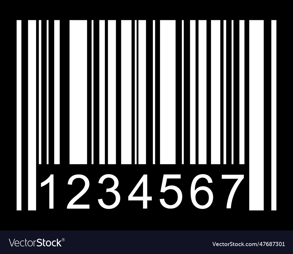 Barcode icon bar code for web flat design isolated vector image Barcode icon bar code for web flat design isolated