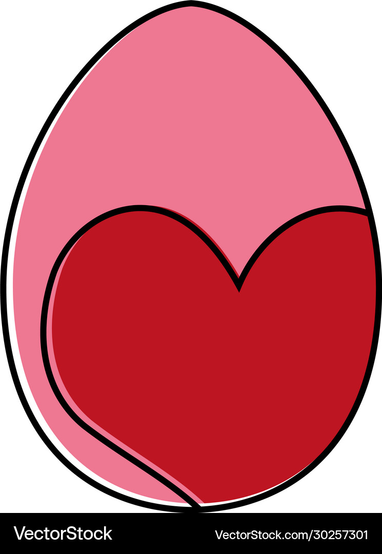 Decorated easter eggs icons Royalty Free Vector Image