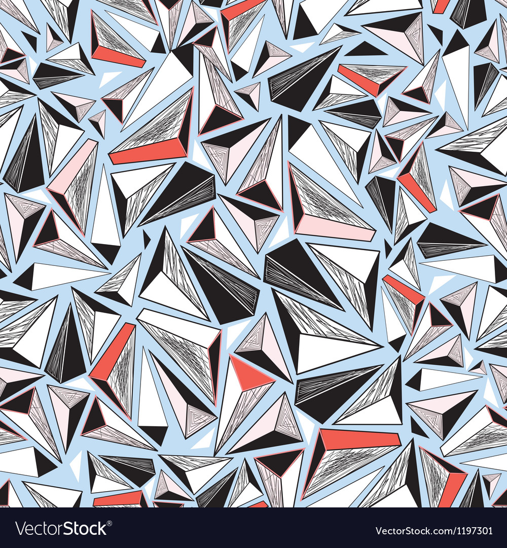 Geometric Triangle Pattern