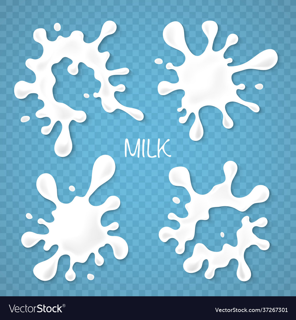 Milk or yogurt blots set