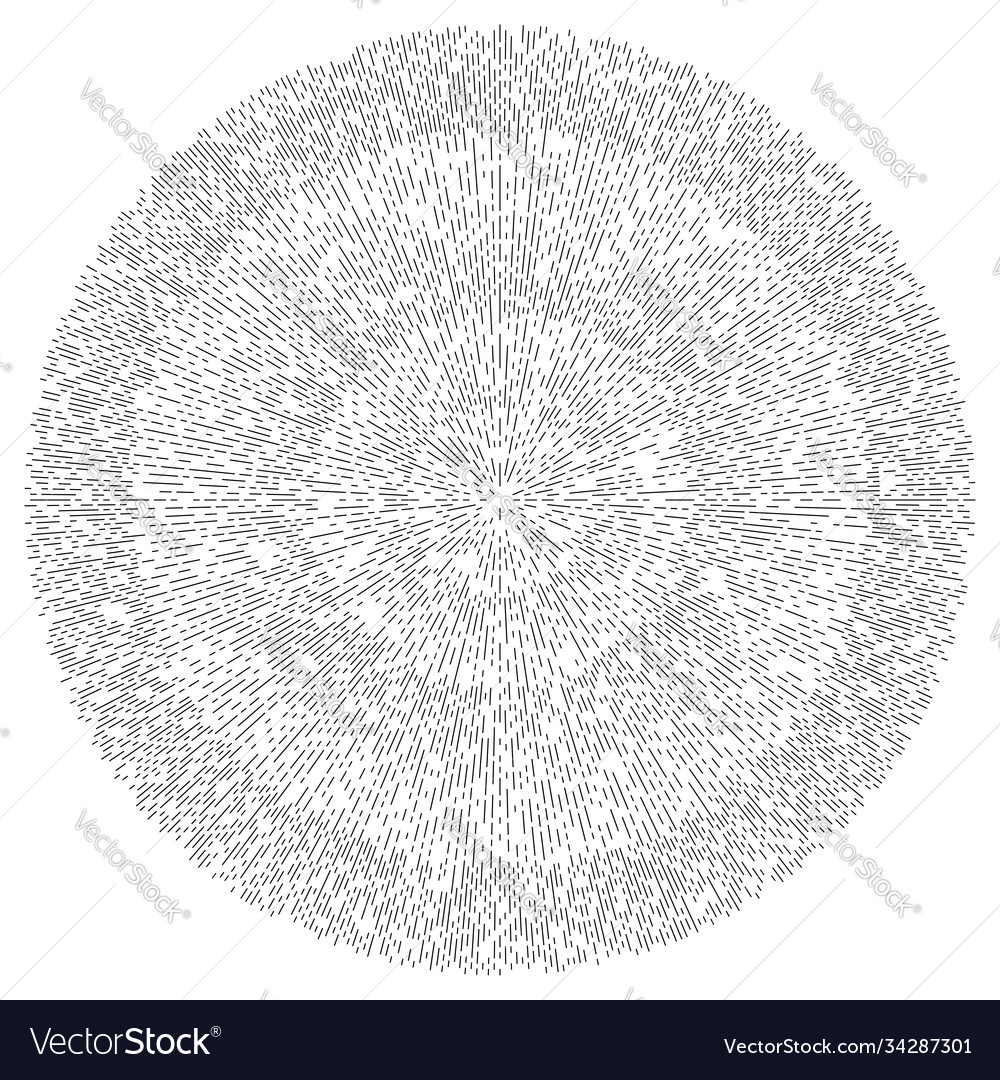 Radial radiating lines abstract burst element vector image Radial radiating lines abstract burst element