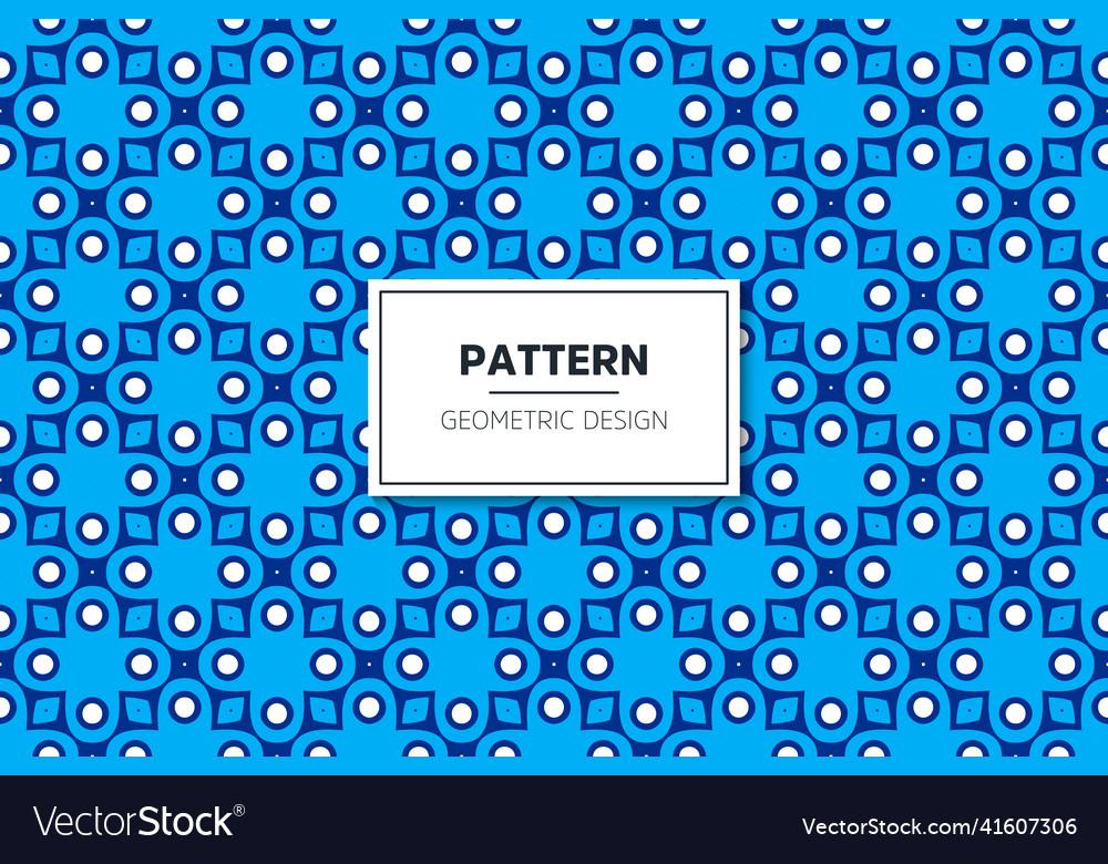 Seamless pattern with simple colorful geometric