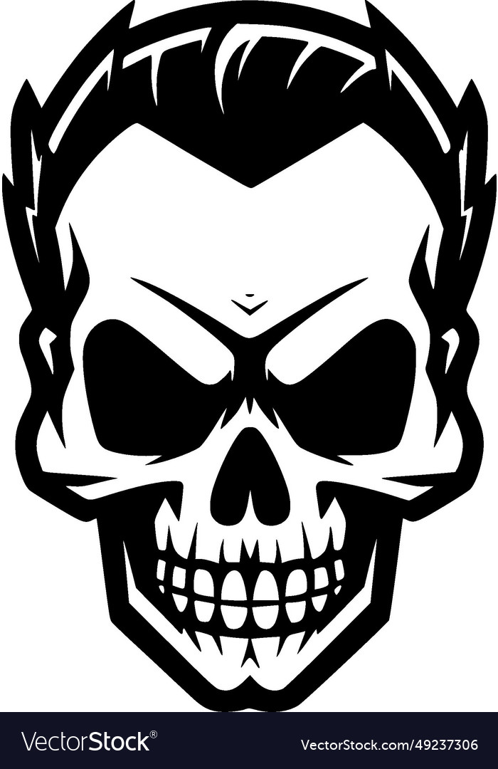 Totenkopf - hochwertiges Logo ideal für T-Shirt