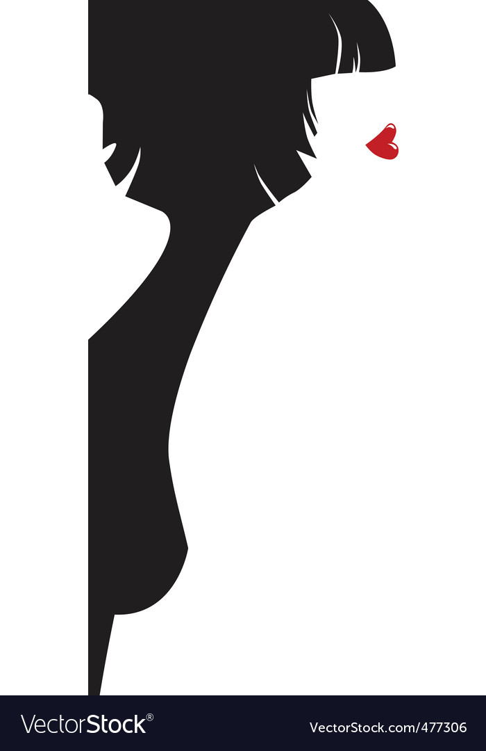 Stylized Female Silhouette
