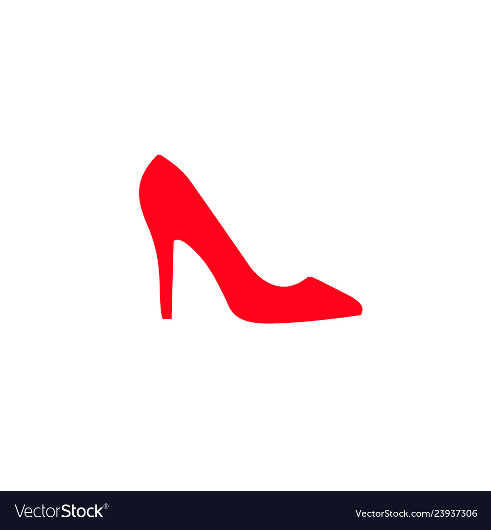 Womens shoe icon Royalty Free Vector Image - VectorStock