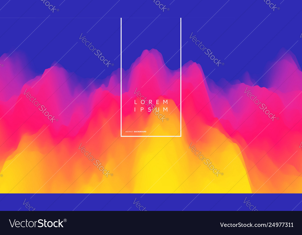 Abstract wavy background dynamic effect vector image Abstract wavy background dynamic effect