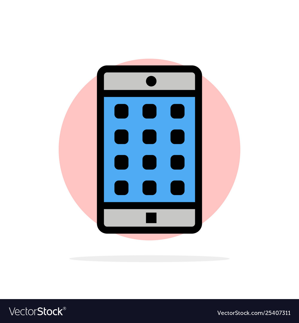 Application mobile password vector image Application mobile password