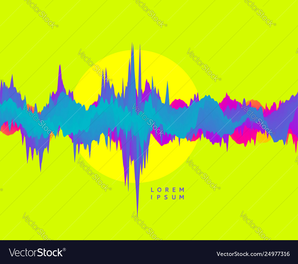 Abstract wavy background big data