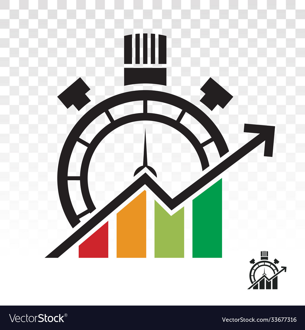 Business optimization icon for apps or website
