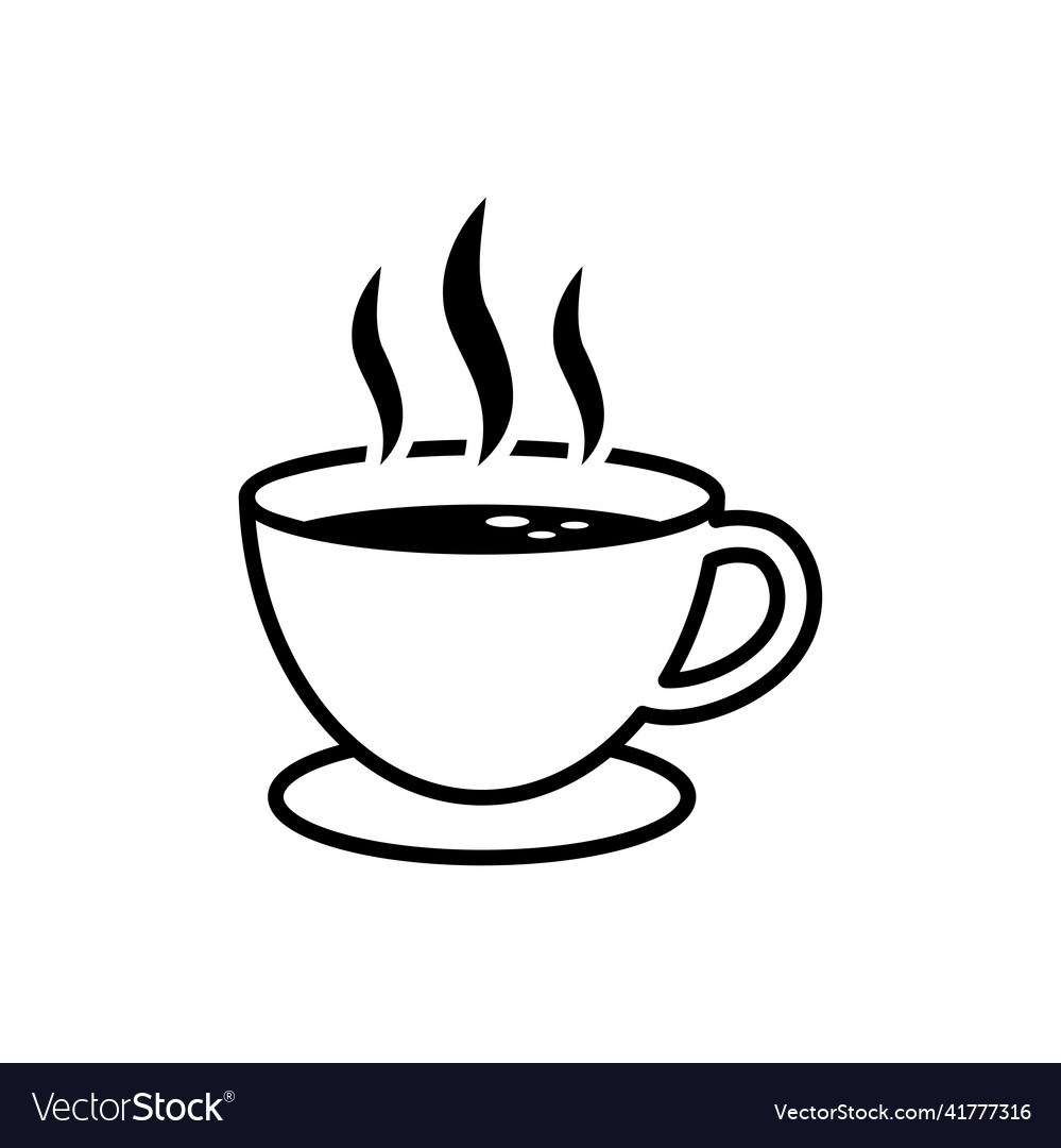 Coffee icon design template isolated Royalty Free Vector