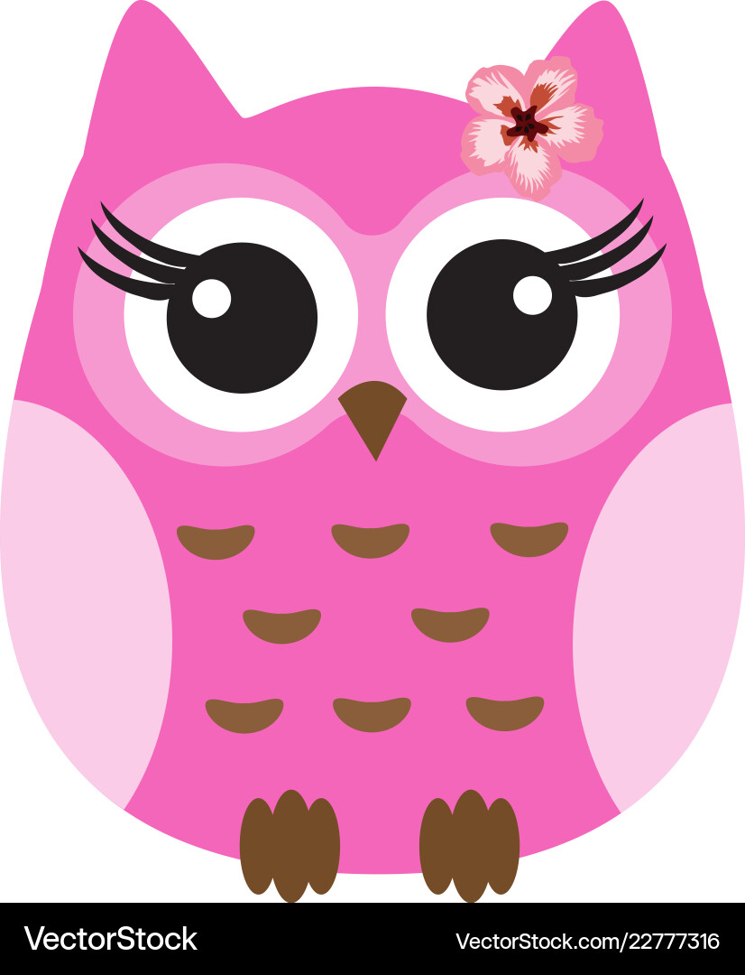 Cute owl Royalty Free Vector Image - VectorStock