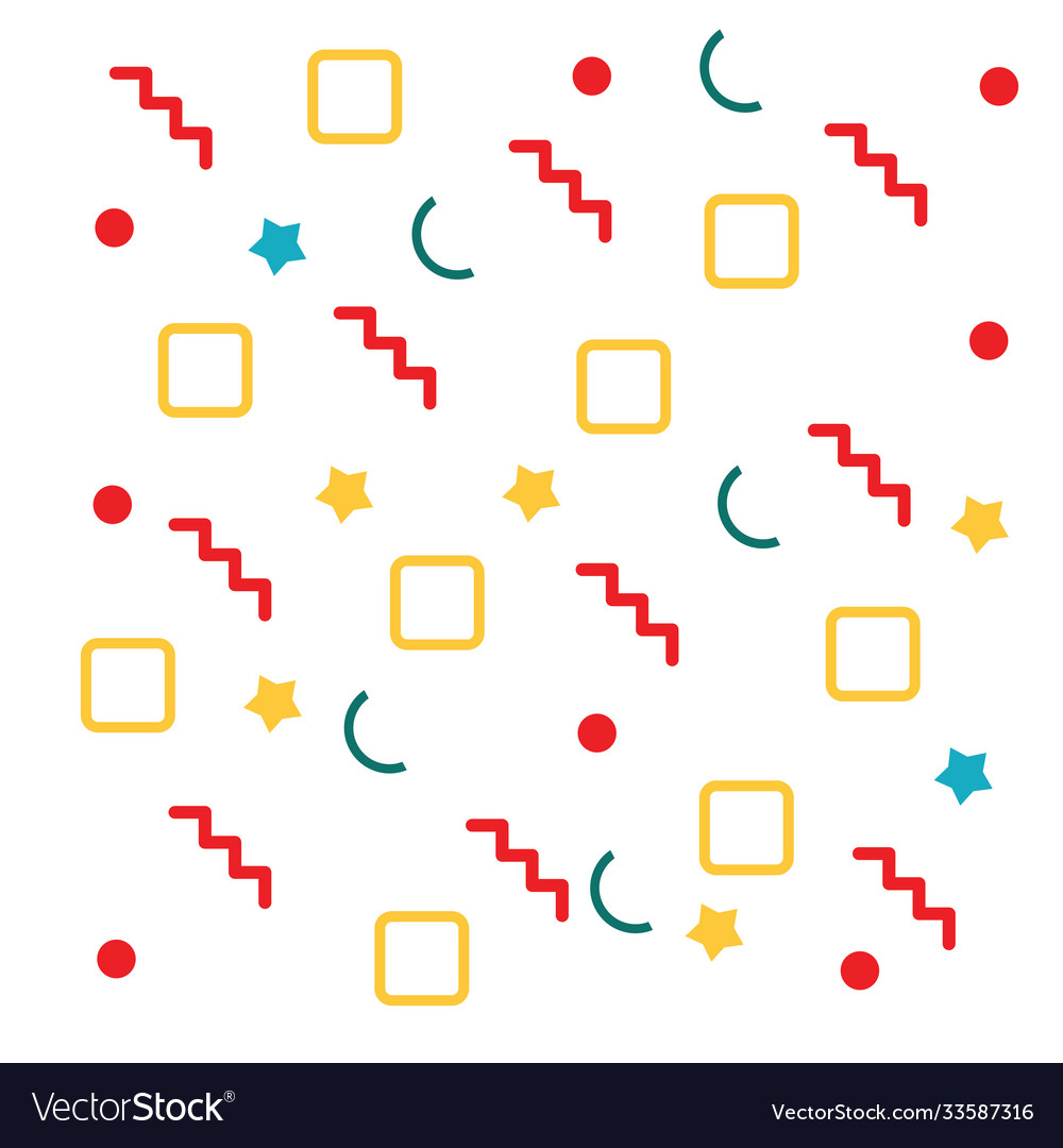 Geometric background template design Vector Image Geometric background template design