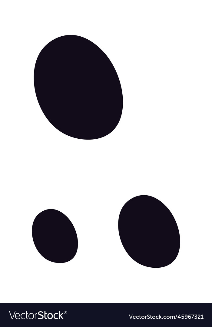 Abstract colorful spot design element