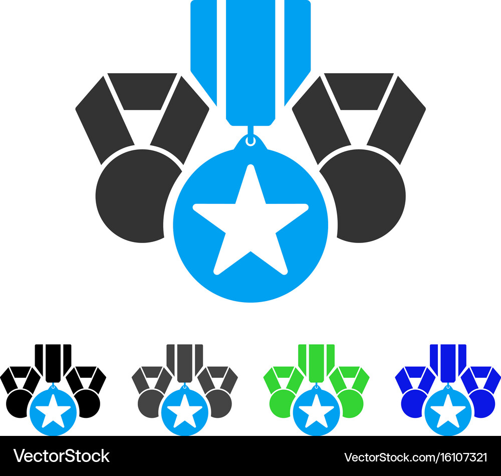 Awards flat icon Royalty Free Vector Image - VectorStock