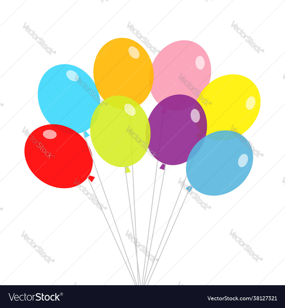 Bunch balloons balloon set colorful