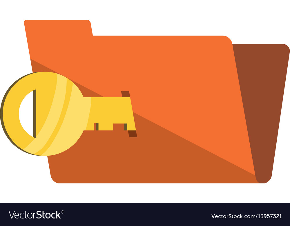 Folder password key empty