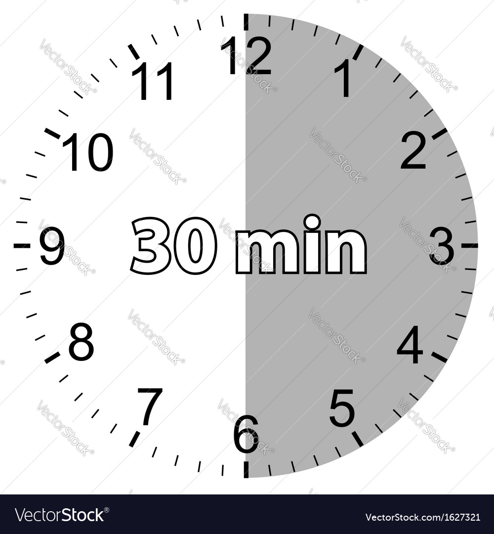 Картинка с надписью 30 минут, прикольные