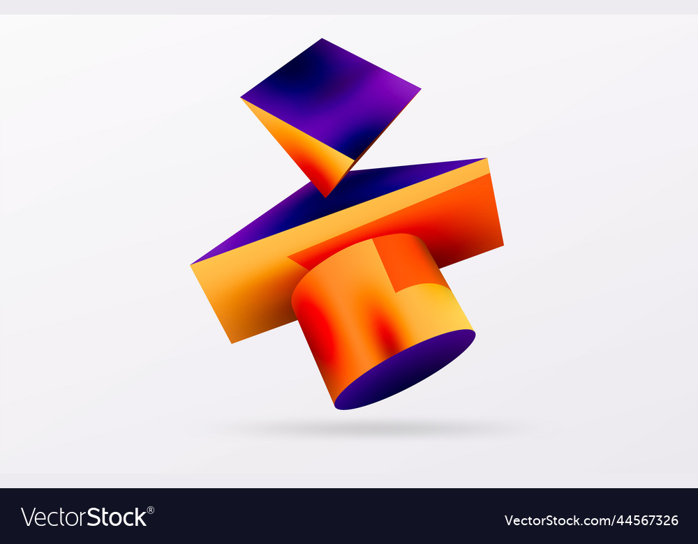 3d abstract background shapes triangle