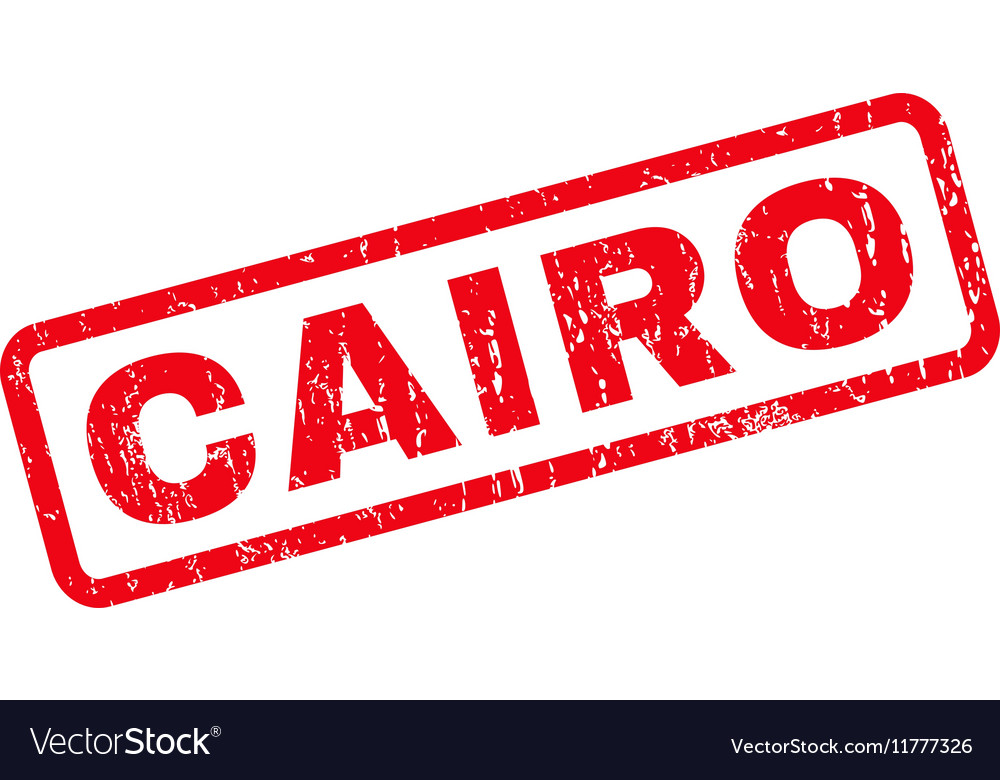 Cairo rubber stamp Royalty Free Vector Image - VectorStock